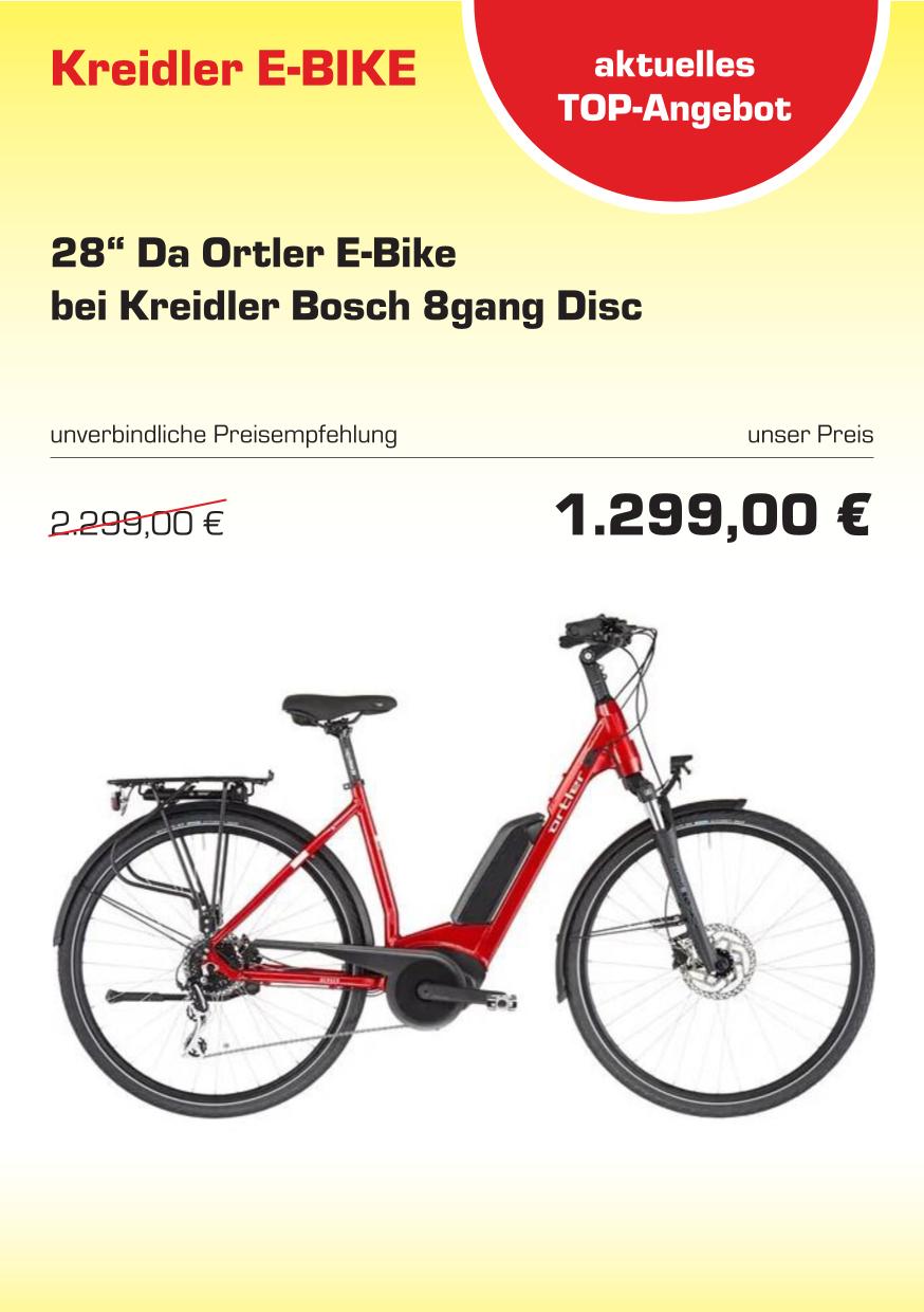 Sonderangebot Kreidler Bosch 8gang Disc